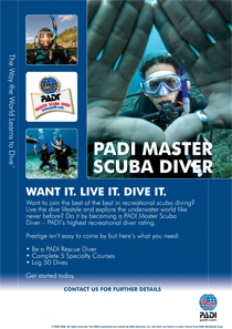 Padi Master Scuba Diver